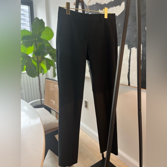 Theory Dark Green Louise Trousers in Size 4 - Picture 1 of 3